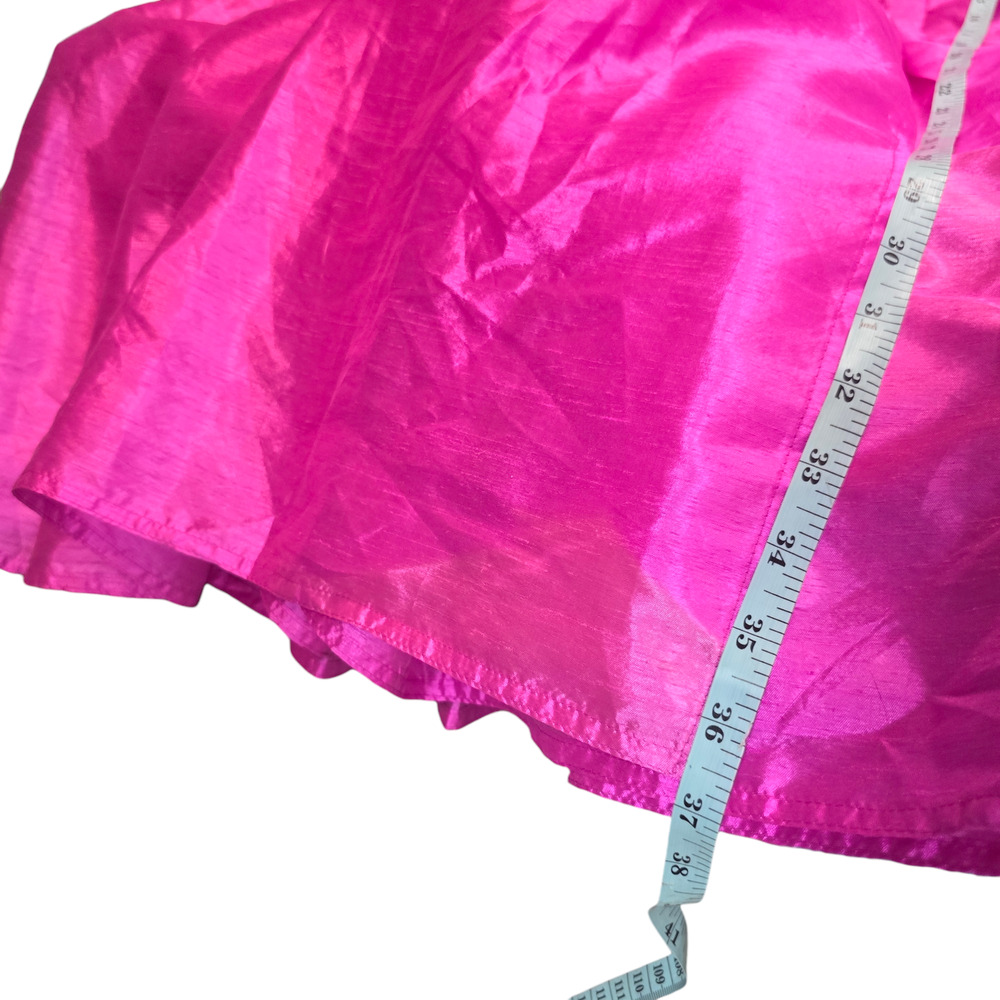 Vintage Cache Hot Pink Wrap Dress Size 10 - Picture 10 of 10